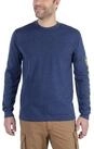 Carhartt Langarmshirt SLEEVE LOGO mit Rundhalsausschnitt