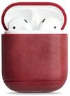 Krusell Handyh&uuml;lle Etui Leder Skin Case Cover Schutz-H&uuml;lle Rot, f&uuml;r Ladecase Apple
