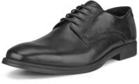Schn&uuml;rschuh ECCO "MELBOURNE", Herren, Gr. 44, schwarz, Leder, Schuhe Schn&uuml;rschuh,