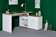 Jahnke Eckschreibtisch CU-LIBRE 150 E (1-St), wechselseitig montierbar