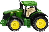 Siku Spielzeug-Auto SIKU John Deere 6215R Traktor - Pr&auml;zisionsmodell mit 250 PS