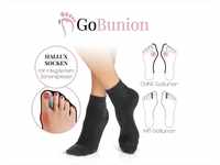 GoBunion Hallux-Bandage Socken, 39-42, 1 Paar, Hallux Socken mit integriertem