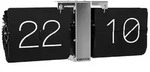 Karlsson Uhr Wand- und Tischuhr No Case Flip Black