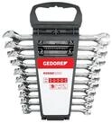 Gedore Steckschl&uuml;ssel red Ringratschenmaulschl. metrisch, 10-teilig