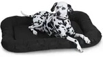 Knuffelwuff Tierbett Hundebett Lucky, Schaumstoffflocken schwarz 85 cm x 118 cm