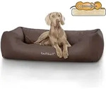 Knuffelwuff Tierbett Hundebett Madison, Orthop&auml;disch braun 75 cm x 105 cm