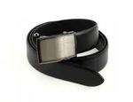 bugatti Synthetikg&uuml;rtel Domed Leatherbelt With Automatic Buckle aus echtem Leder