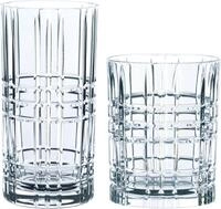Nachtmann Gl&auml;ser-Set Highland Square, 12-tlg., Kristallglas, Made in Germany,