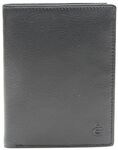 Esquire Geldb&ouml;rse Slim, Herrenb&ouml;rse, Brieftasche, Portemonnaie schwarz