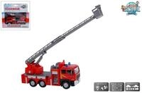 Kids Globe Spielwelt Kids Globe Traffic Feuerwehrauto mit Drehleiter, Spielzeug mit