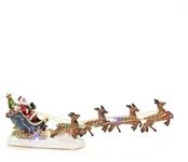 KONSTSMIDE Dekofigur Konstsmide LED Szenerie Weihnachtsmann mit