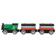 Hape Spielzeug-Eisenbahn Kleinkindspielzeug "Dampf-Personenzug"