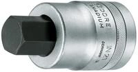 Gedore Ratsche IN 21 24 Schraubendrehereinsatz 1" Innen-6-kant 24 mm