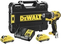 DeWalt Akku-Ratschenschrauber DEWALT DCD701D2-QW DCD701D2-QW Akku-Bohrschrauber