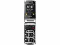 Beafon Bea-fon SL595 - Klapptelefon - schwarz/silber Smartphone (2,4 Zoll, 16 GB