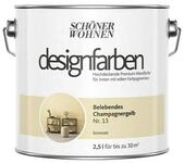 SCH&Ouml;NER WOHNEN FARBE Wand- und Deckenfarbe Belebendes Champagnergelb Nr. 13, Tropf-
