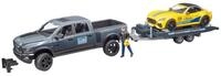 Bruder&reg; Spielzeug-Auto RAM 2500 Power Wagon und Roadster Racing Team - 1:16