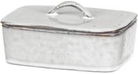 Broste Copenhagen Butterdose NORDIC SAND Butterdose 15&nbsp;cm, Steinzeug