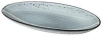 Broste Copenhagen Servierplatte NORDIC SEA Platte oval S 13,6&nbsp;x&nbsp;22&nbsp;cm,...