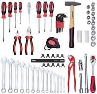Gedore Red R21000057 Werkzeugsatz SCHRAUBER lose 57-teilig Bit-Adapter