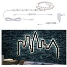Paulmann LED-Streifen Function FlexLED 3D Set 1,5m 5W 230V/24V 6VA Wei&szlig;, 1-flammig