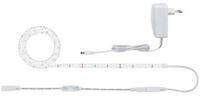 Paulmann LED-Streifen SimpLED Power Set 1,5m 17W 230/24V DC wei&szlig; Kunststoff,