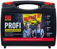 HG Klebstoff PowerGlue, XXL-Profikoffer, die Schweissnaht aus der Flasche