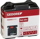 Gedore Bit- und Steckschl&uuml;sselset red Ausdreher-Satz 1/2 10-teilig