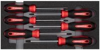 Gedore Red Schraubendreher R22150015 Schraubendrehersatz TX 2/6 CT-Modul...