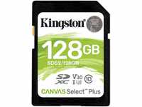Kingston Canvas Select Plus SD 128GB Speicherkarte (128 GB, UHS-I Class 10, 100...