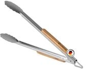 BURNHARD&reg; Grillzange Akazienholz Grillzange 45 cm