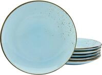 CreaTable Speiseteller Essteller NATURE COLLECTION, (6 St), Teller Set f&uuml;r 6
