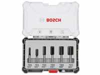 Bosch Nutfräser-Set 8-mm-Schaft 6-tlg. (2607017466)
