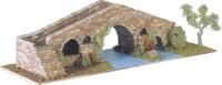 Domus Kits Modellbausatz Br&uuml;cke 1, Ma&szlig;stab 1:50, (Modellbausatz, 1862-tlg.,