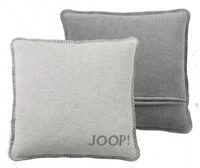 JOOP! Dekokissen JOOP! Uni-Doubleface Kissenh&uuml;lle 651280 rauch-graphit 50x50 cm