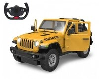 Jamara RC-Auto Deluxe Cars, Jeep Wrangler JL, 1:14, gelb, 2,4GHz, mit LED-Licht