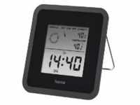 Hama Thermo-/Hygrometer TH50", Schwarz Thermometer Wetterstation"