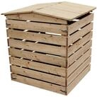 NATIV Komposter Komposter aus Holz mit Deckel, BxTxH: 72x75,6x91,5 cm, mit