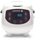 Reishunger Reiskocher - Digitaler Mini Reiskocher, 350 W, D&auml;mpfeinsatz, Messbecher,