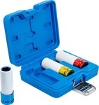 BGS technic Steckschl&uuml;ssel 3 Kraft-Schoneins&auml;tze, Antrieb Innen-4-kant 1/2",