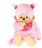 Monchhichi Pl&uuml;schfigur Monchhichi M&auml;dchen Kirchbl&uuml;te pink 80cm