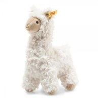 Steiff Kuscheltier Kuscheltier Soft Cuddly Friends Lama Leandro Creme (19cm)