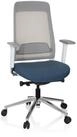 hjh OFFICE Drehstuhl Profi B&uuml;rostuhl Chiaro T2 White Stoff / Netzstoff (1 St),