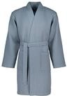 Vossen Unisex-Bademantel Rom Kurzmantel Pique, Kurzmantel, 100% Baumwolle