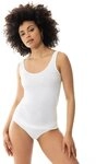 Mey Tanktop Noblesse ohne auftragende Seitenn&auml;hte, Slim Fit, tiefer