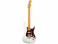 Fender E-Gitarre, American Ultra Stratocaster HSS MN Arctic Pearl - E-Gitarre