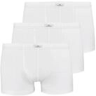 G&Ouml;TZBURG Boxershorts G&Ouml;TZBURG Herren Pants wei&szlig; uni 3er Pack (3-St)