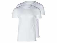 Skiny Unterhemd Herren T-Shirt, 2er Pack - Unterhemd, Halbarm