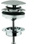 Grohe Ablaufgarnitur GROHE 65807DC0 Ablaufventil mit Klickverschluss supersteel