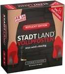 Denkriesen Spiel Stadt Land Vollpfosten, Rotlicht Edition, Familienspiel, Made...